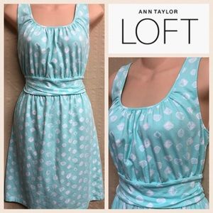 ☀️ Ann Taylor Loft Mini Cotton Sun Dress